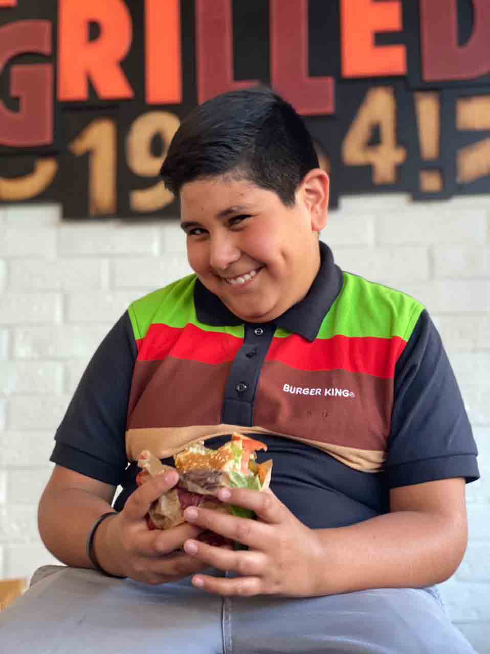 ¡Hmmmm! ¡Cada vez que vas a Burger King!