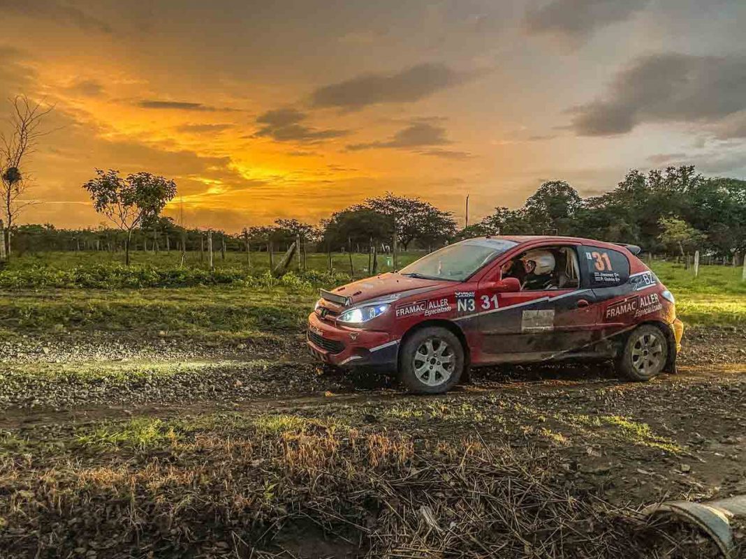 Campeonato Nacional de Rally regresa a la calle en Tilarán