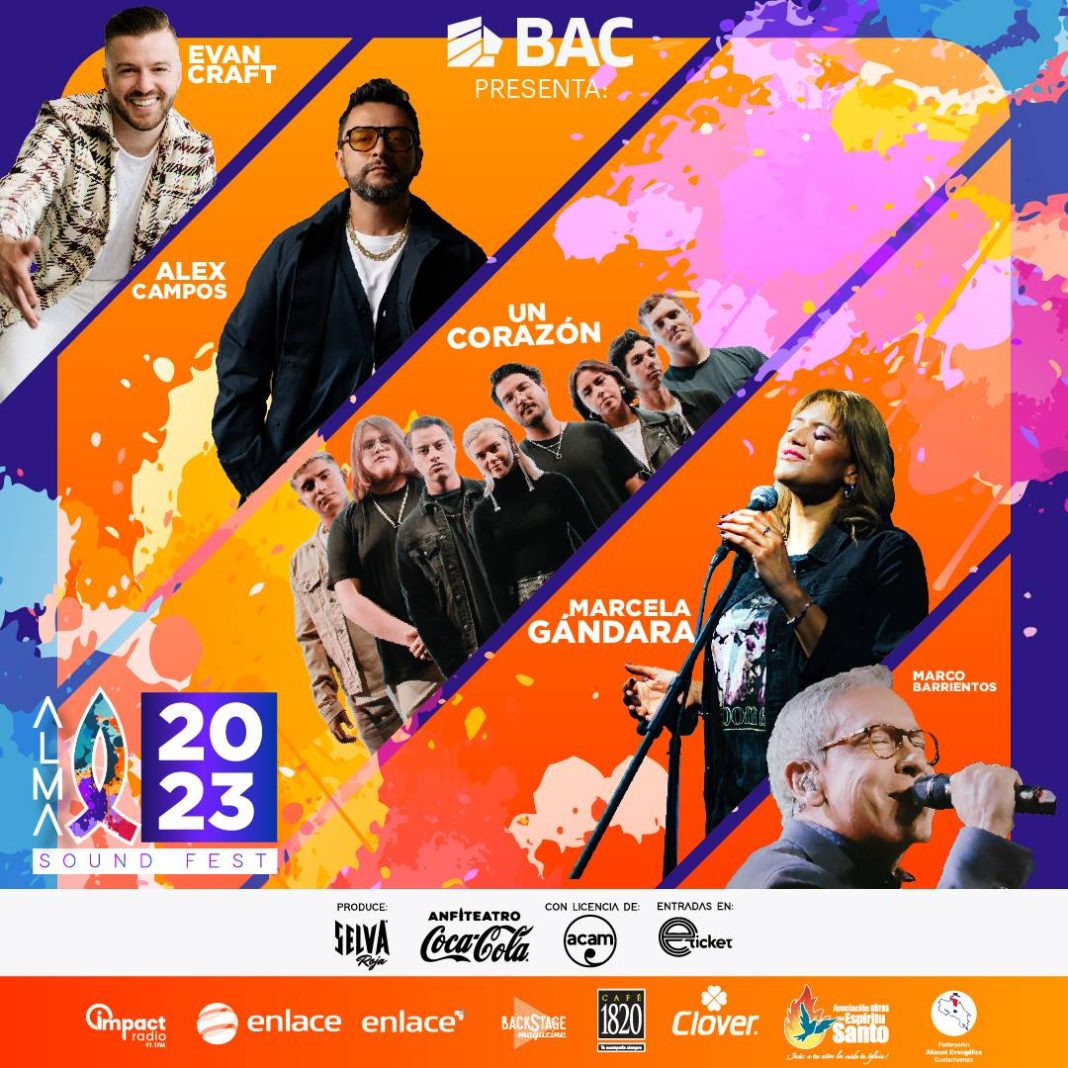 Parque Viva resonará con música cristiana en el I Alma Sound Fest