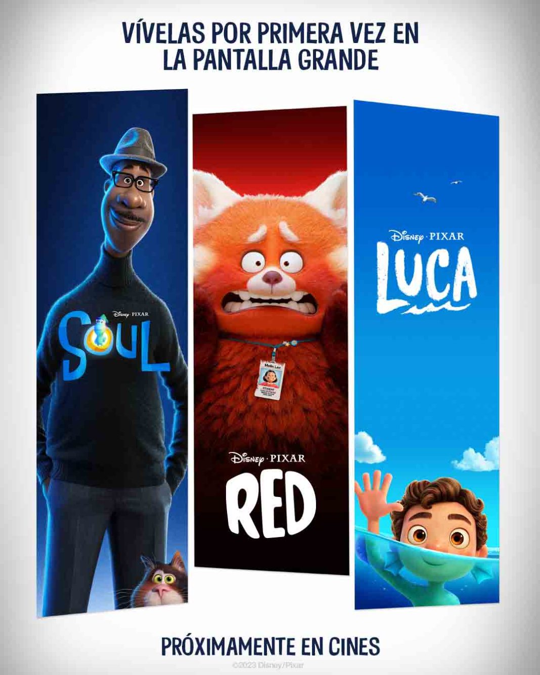 Soul, Red y Luca de Disney y Pixar, llegan por primera vez al cine