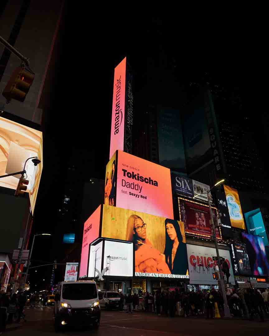 Tokischa y Sexxy Red conquistan las pantallas de Amazon Music con «Daddy»