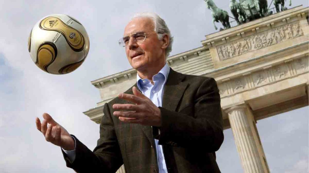 Lamentable fallecimiento del legendario futbolista alemán Franz Beckenbauer