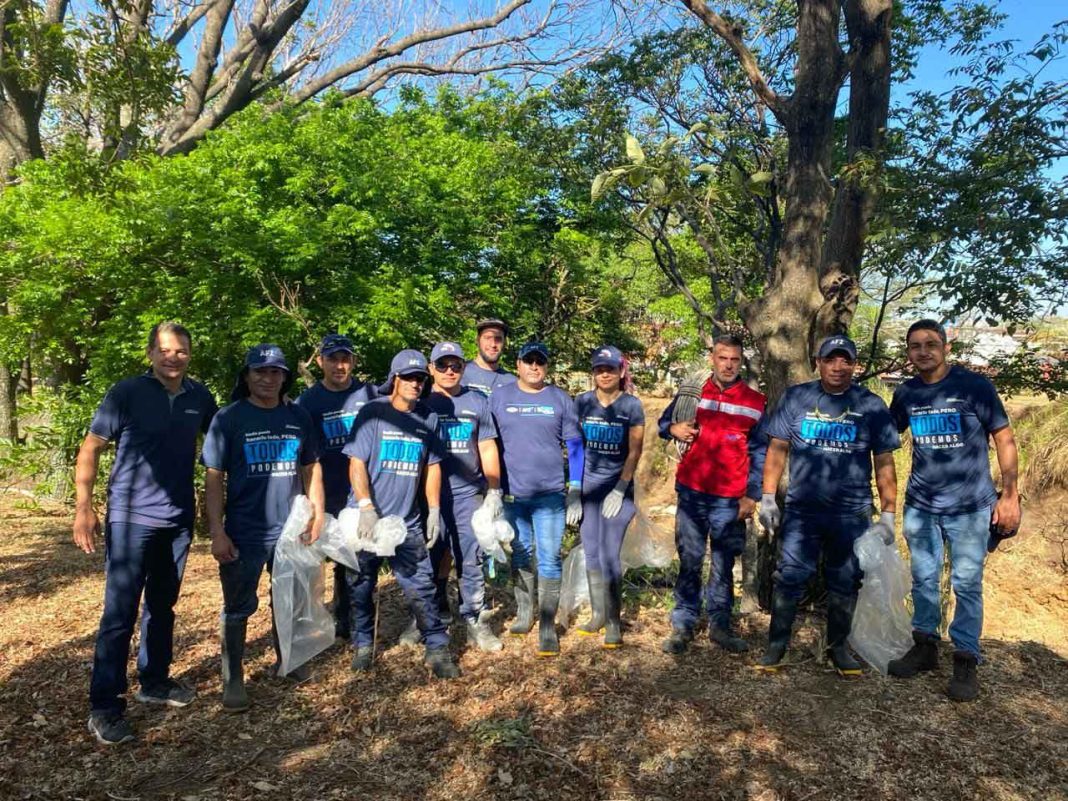 Voluntarios recogen más de 1000 kilos de basura en Río Burío en el marco del Día del Agua