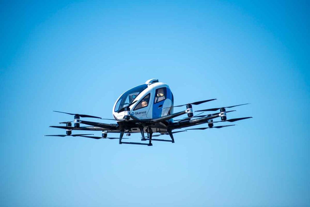 Lanzamiento primer dron de pasajeros en América Latina