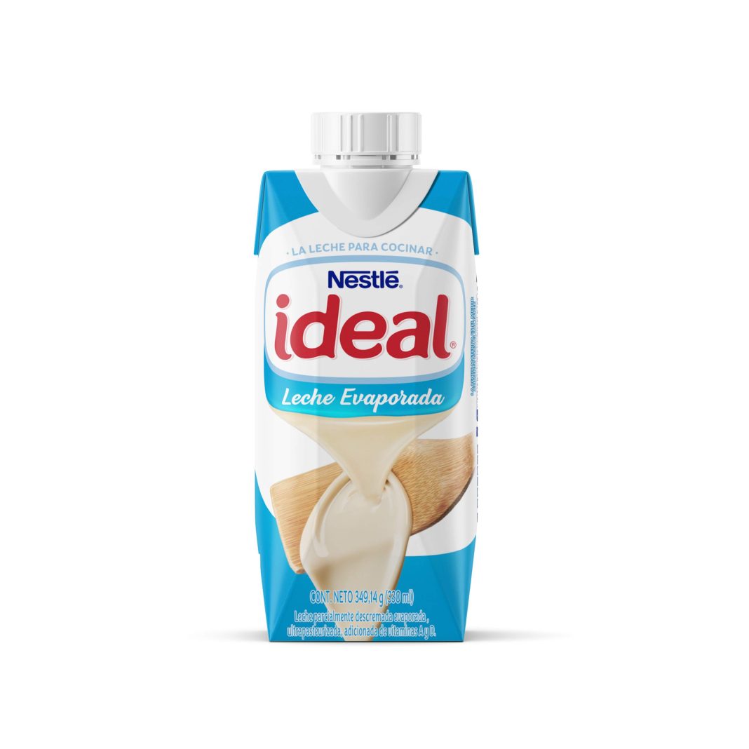 La reconocida Leche Evaporada IDEAL de NESTLÉ ahora con nuevo y práctico empaque