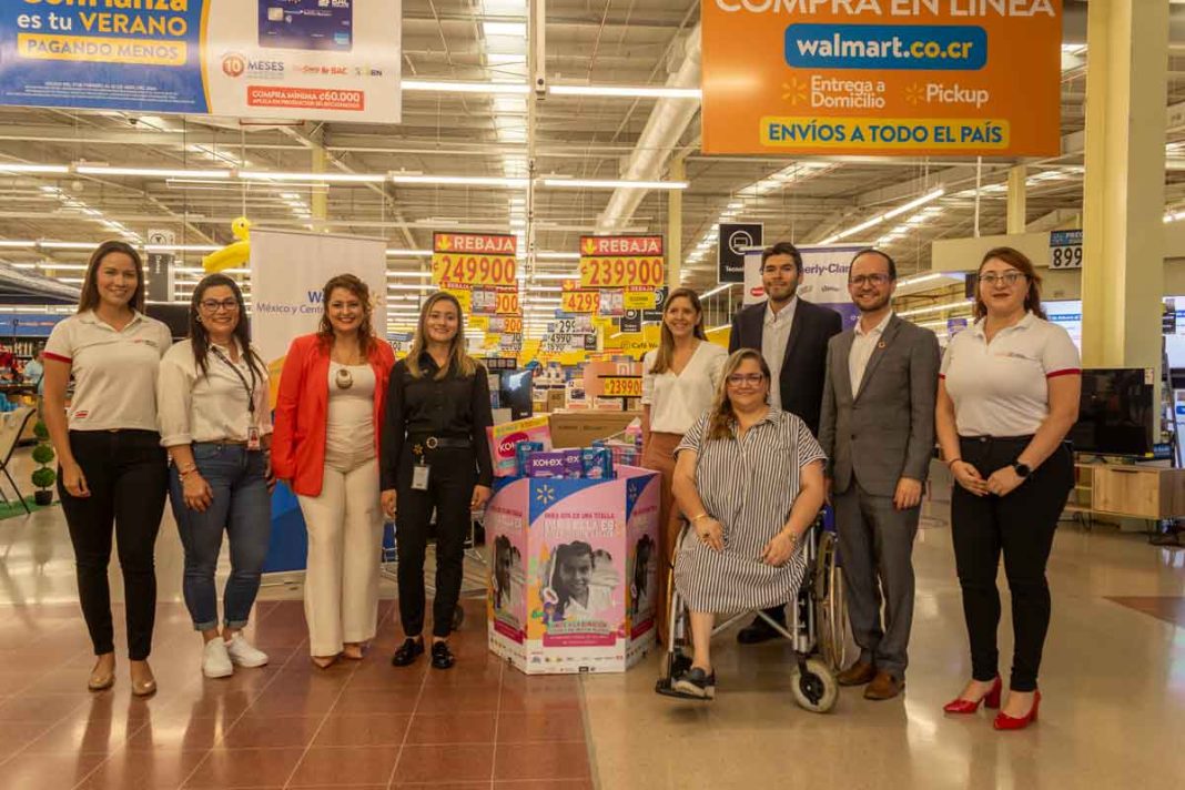 Nosotras Women Connecting, Walmart y Kotex® se unen por la justicia menstrual en Costa Rica
