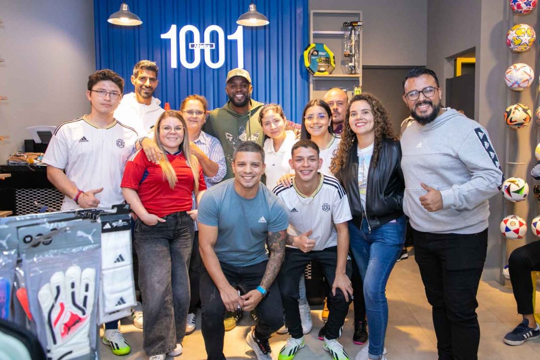 Gran apertura de 1001 football en Cartago: Un espacio para los apasionados del fútbol en Costa Rica.