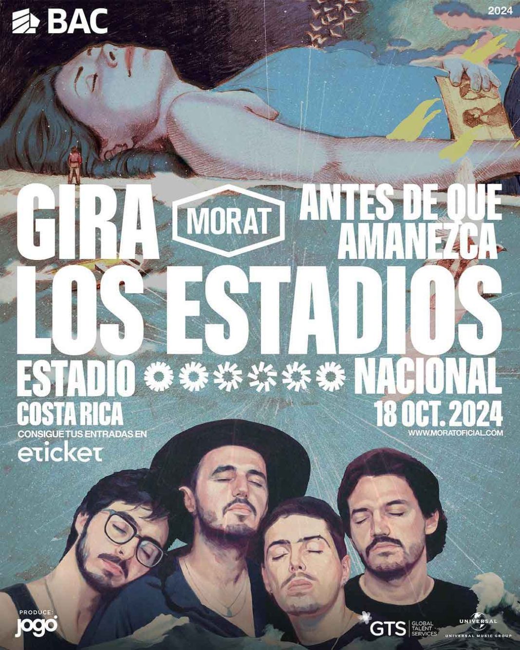 Morat en Costa Rica: Todo lo que tenés que saber de precios, entradas y lugar