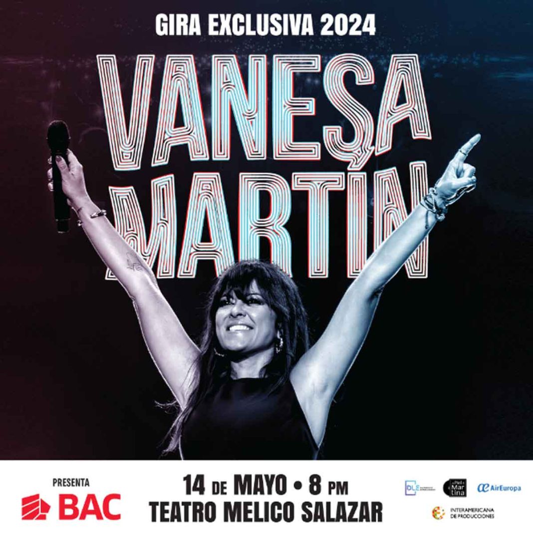 Vanesa Martín llega a Costa Rica como parte de su Gira “Exclusiva 2024”