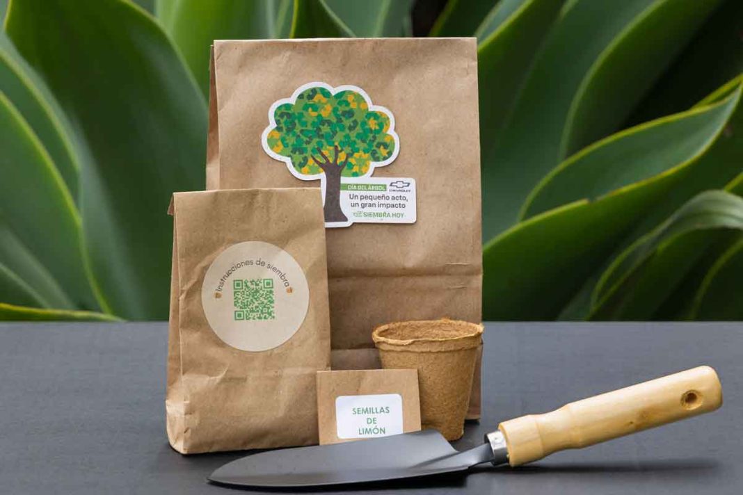 Chevrolet obsequiará kits de siembra para celebrar el Día del Árbol y combatir el cambio climático