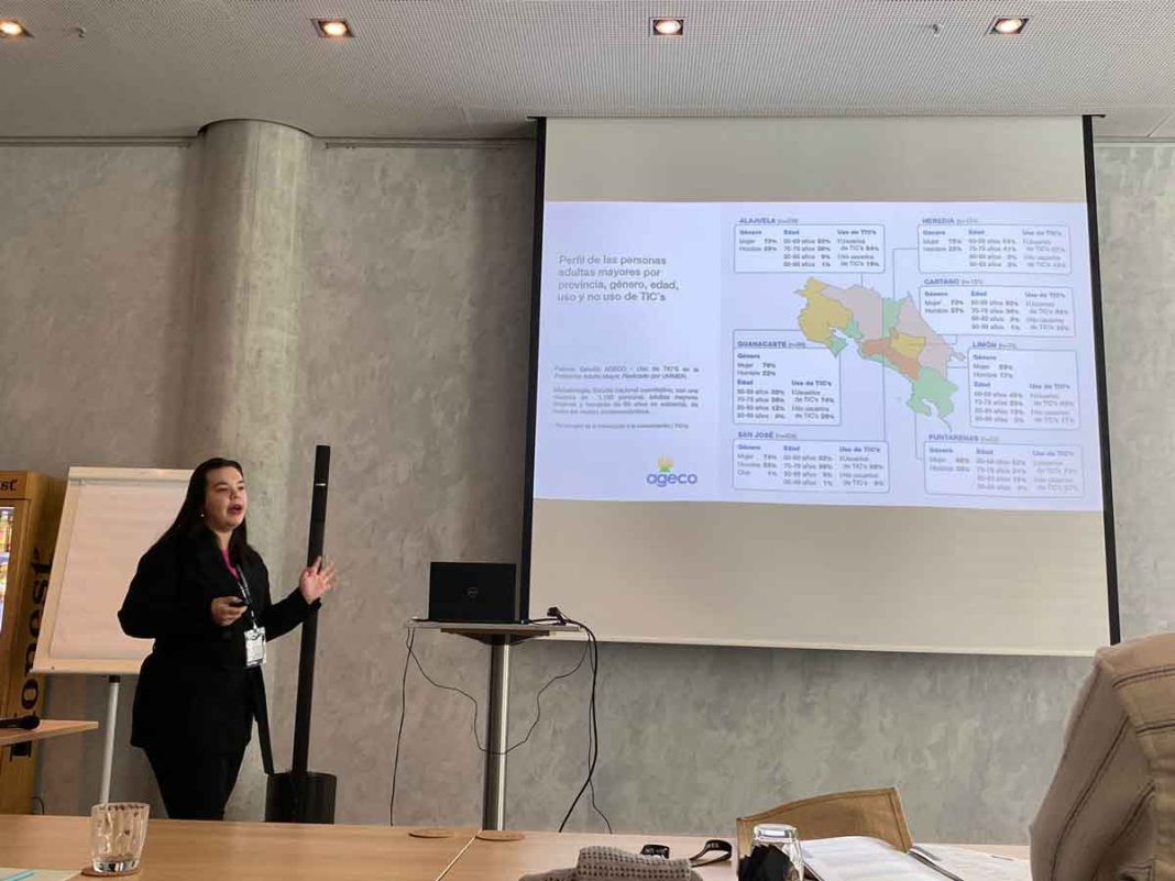 AGECO presentó en Alemania resultados de su investigación sobre el uso de herramientas tecnológicas en personas adultas mayores