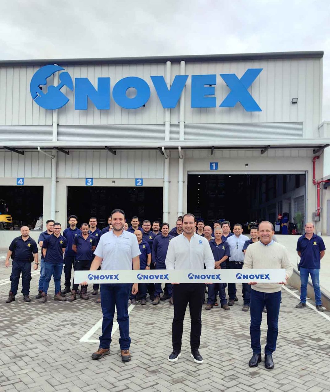 Novex inauguró su nuevo Centro de Distribución en Grecia