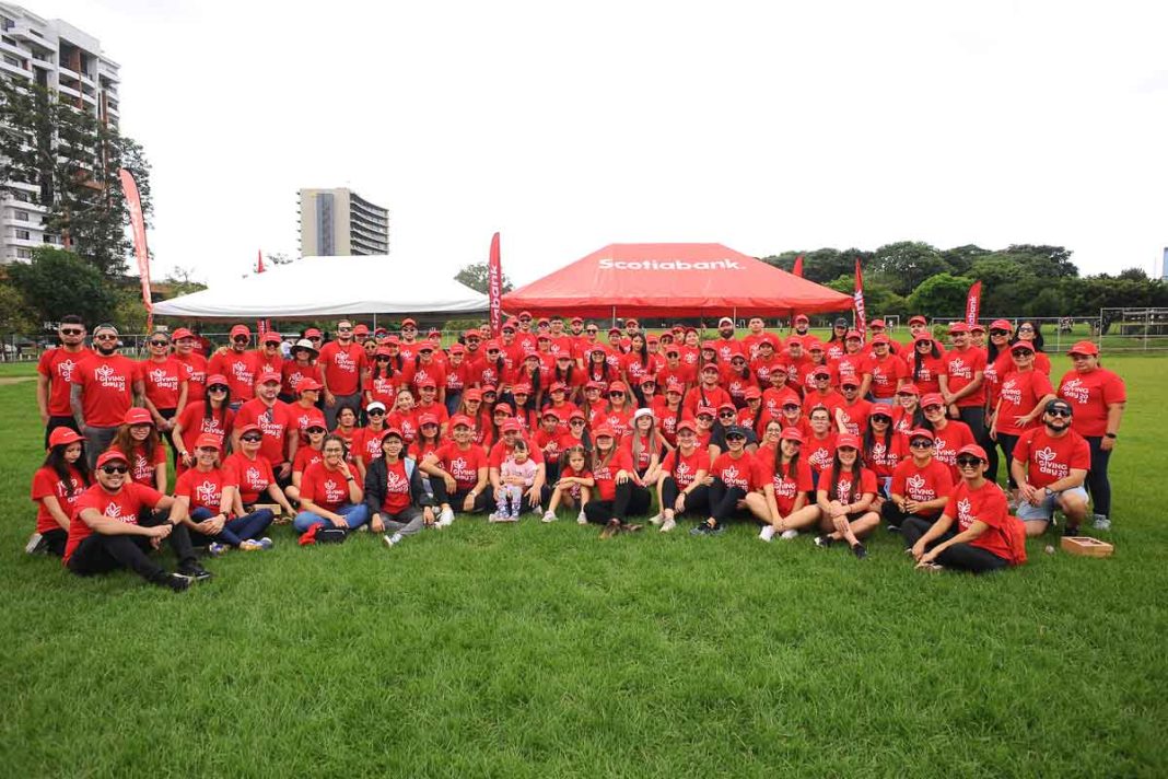 150 árboles intervenidos en La Sabana durante la II jornada de voluntariado de Scotiabank