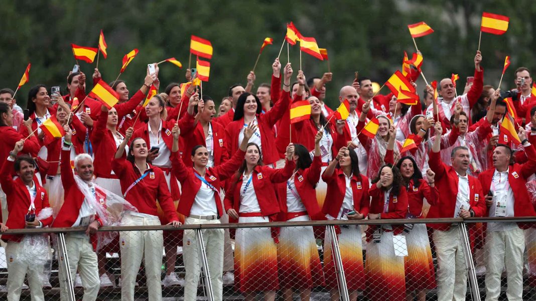 España en la Ceremonia de Apertura de París 2024