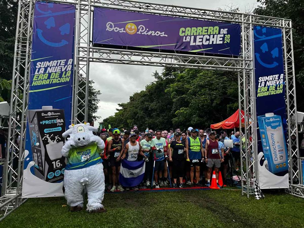 Más de 3 mil personas corrieron la Carrera de la Leche de Dos Pinos