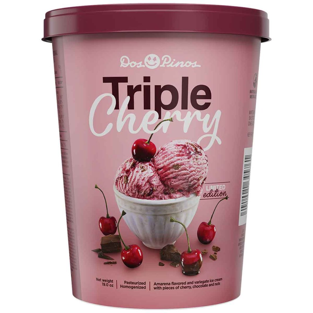 Dos Pinos sorprende a mamá con el delicioso y exótico Helado Triple Cherry