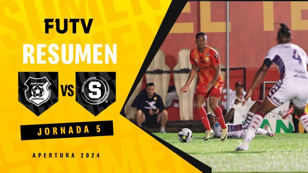 Resumen y goles: Herediano 2-0 Saprissa – Apertura 2024