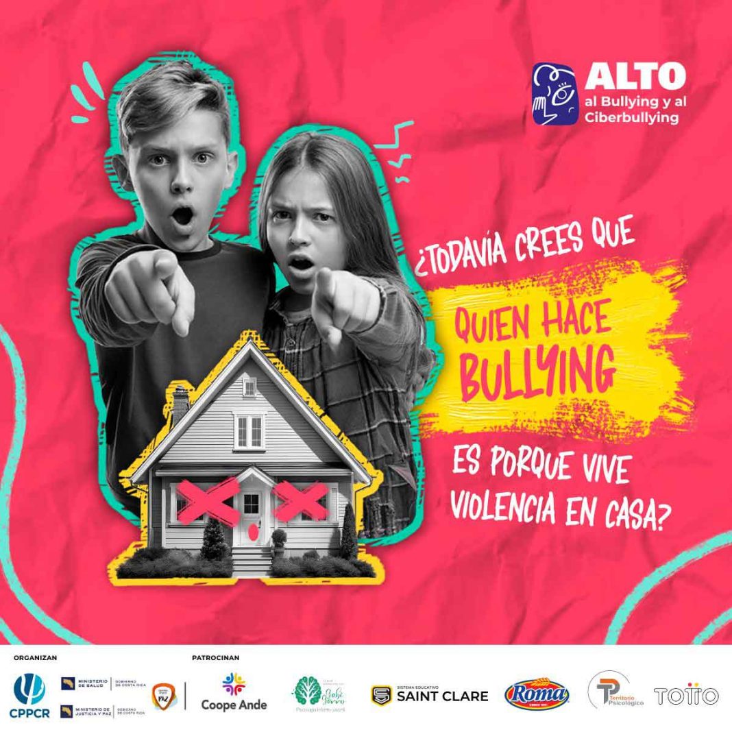 Campaña busca que cada persona realice al menos una acción para frenar y combatir el Bullying y el Ciberbullying