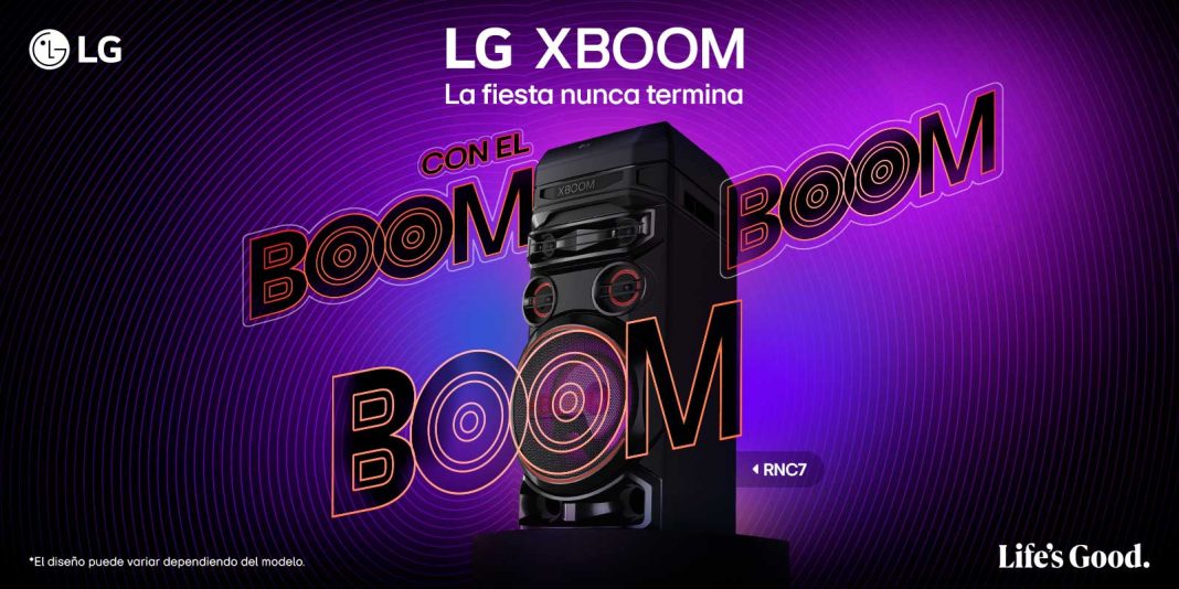 LG presenta el festival global “Boom Boom Pow Festa” powered by XBOOM