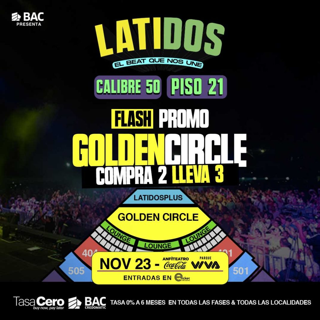 Latidos presenta: Calibre 50 y Piso 21 en Costa Rica