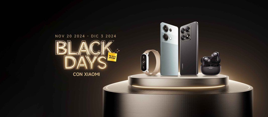 Black Days con Xiaomi: ¡ofertas que no se pueden perder!