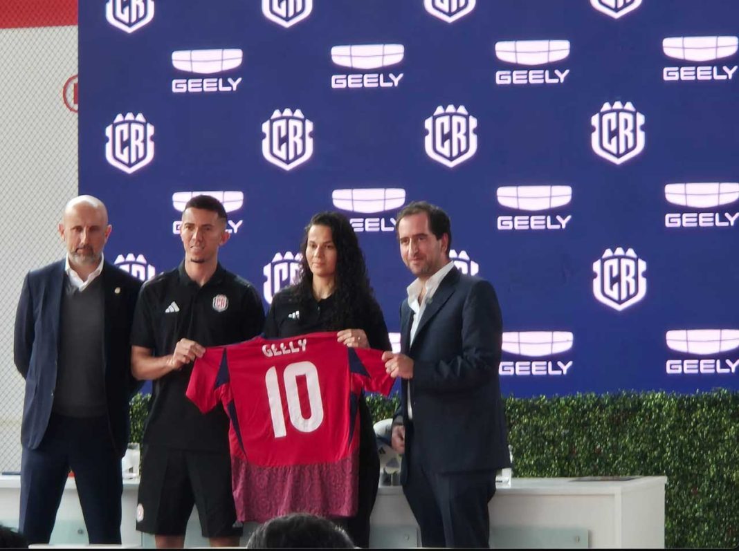 Geely se pone la 10 y se suma a la Selección Nacional de Fútbol