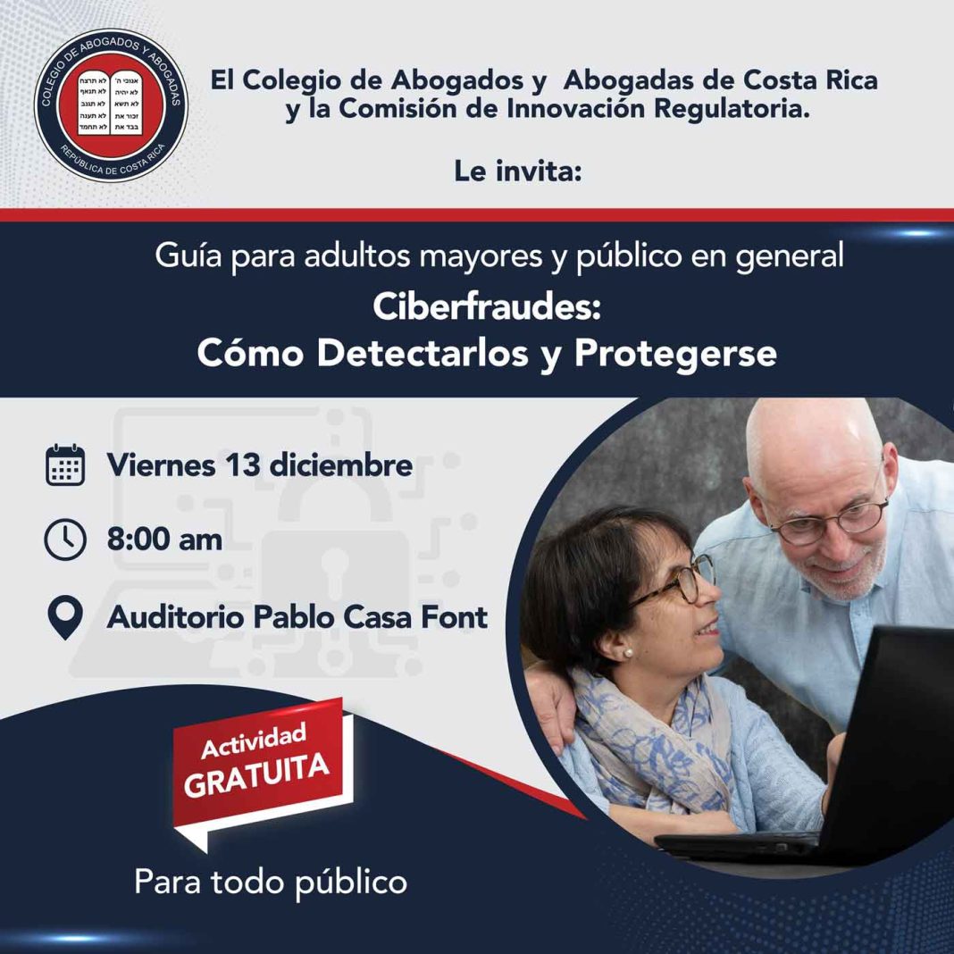 Charla: Prevengamos los ciberfraudes en adultos mayores