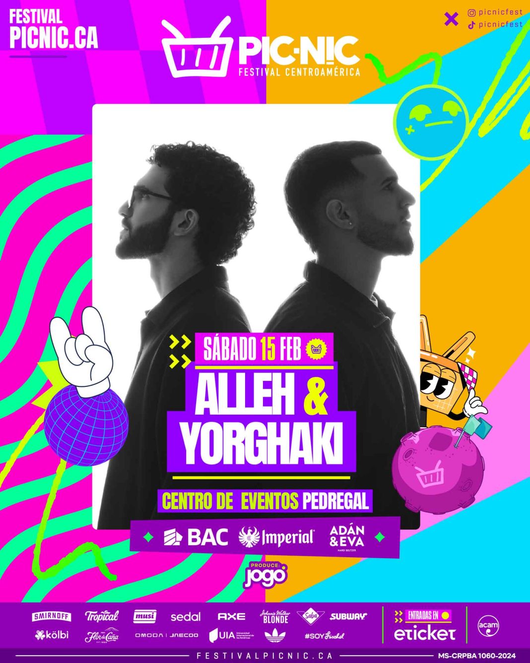 ¡Imperdible! Dos nuevos artistas y una experiencia VIP se unen al Picnic Festival Centroamérica