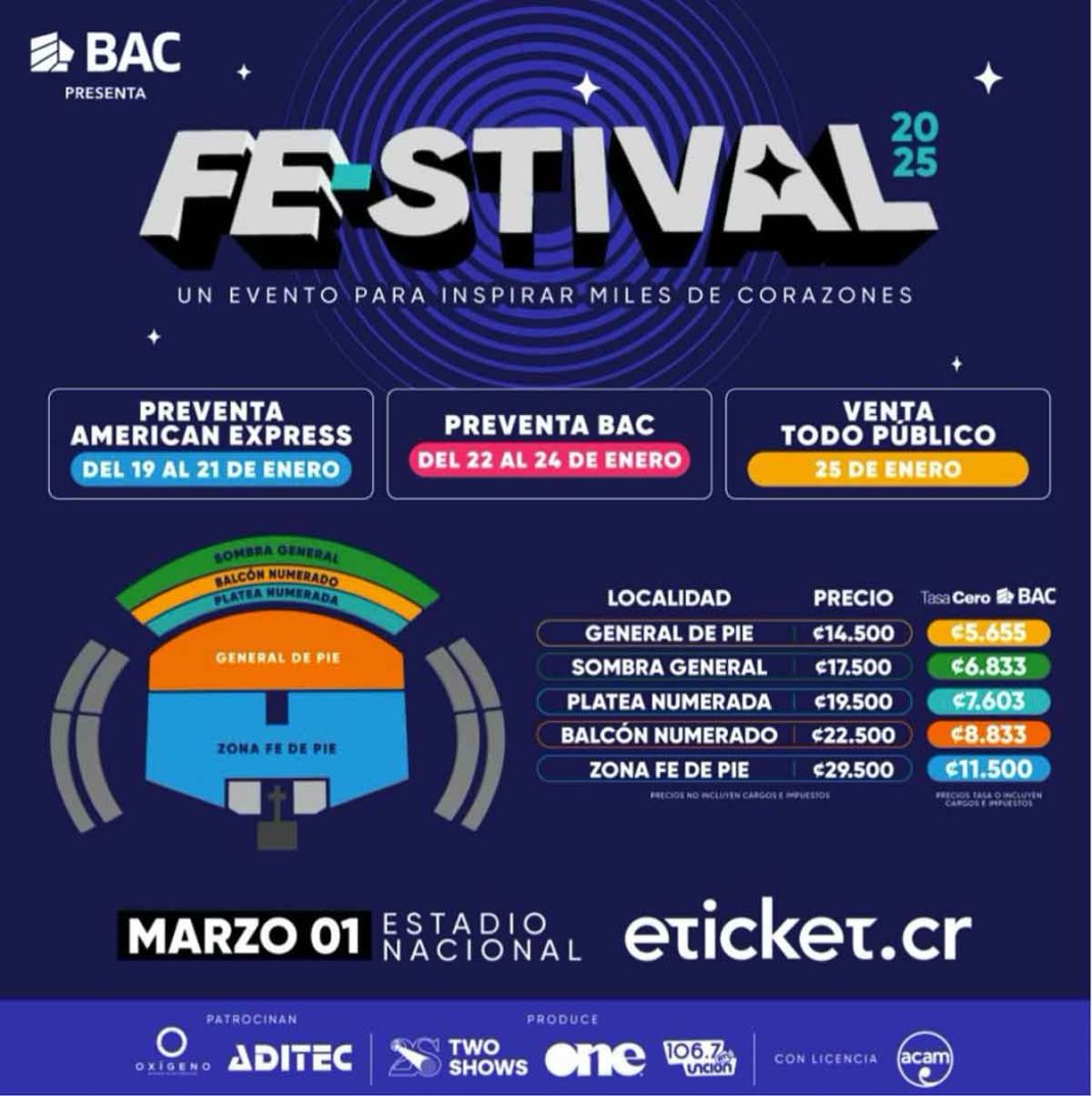 Fe-stival: un evento que celebra la música positiva y con mensaje