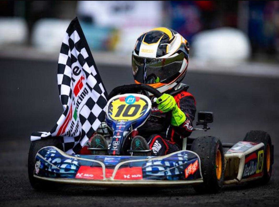 Omar Rojas: Un joven talento que brilla en el kartismo infantil de Costa Rica