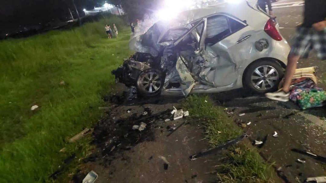 FOTOS: Accidente en Zapote deja cuatro personas fallecidas y dos personas heridas