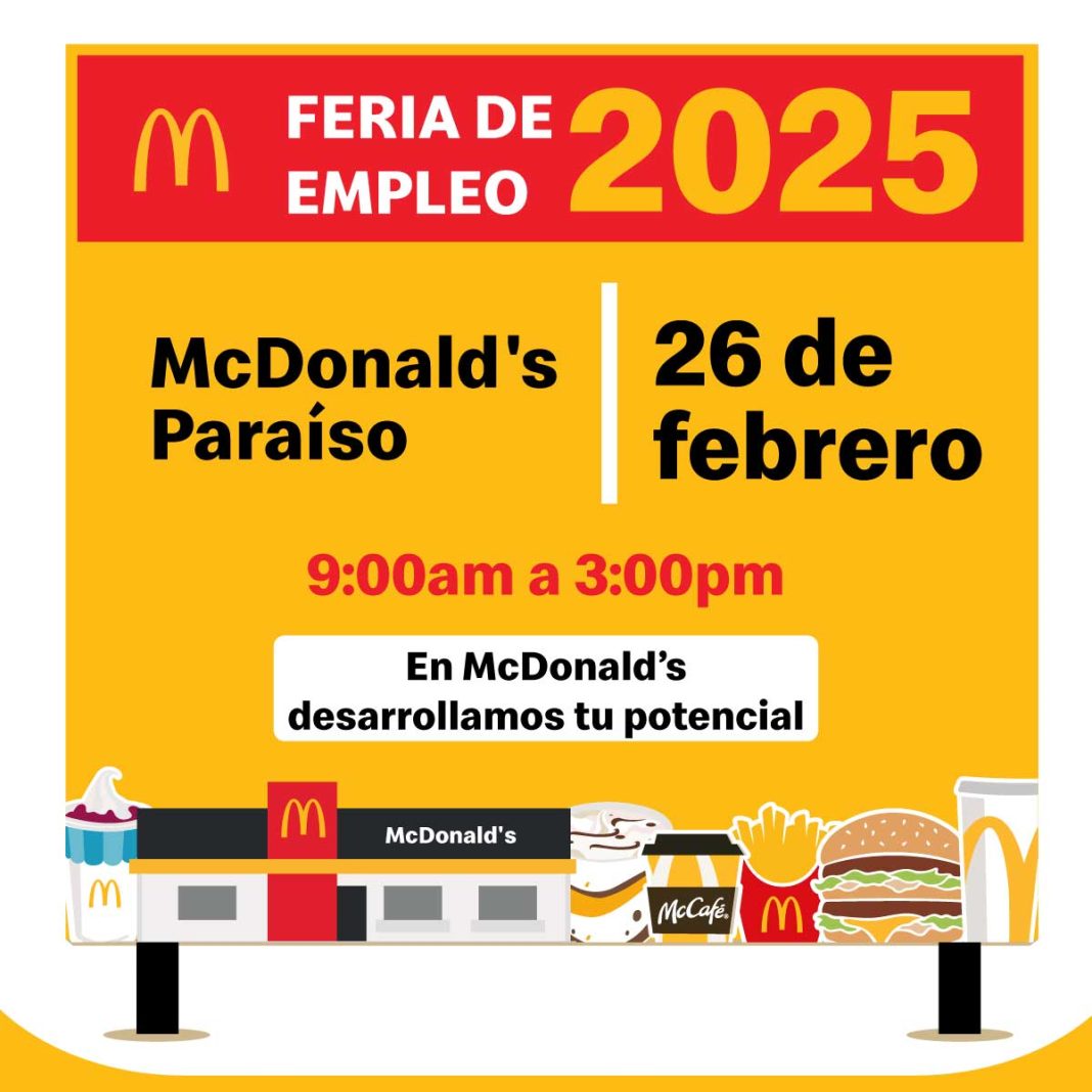 McDonald’s organiza feria de empleo en Cartago