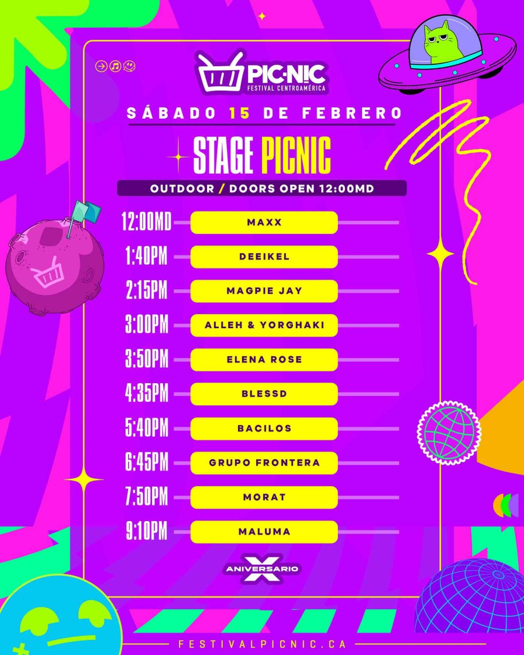 Disfrute al máximo la segunda fecha de Picnic Festival 2025 con estos consejos