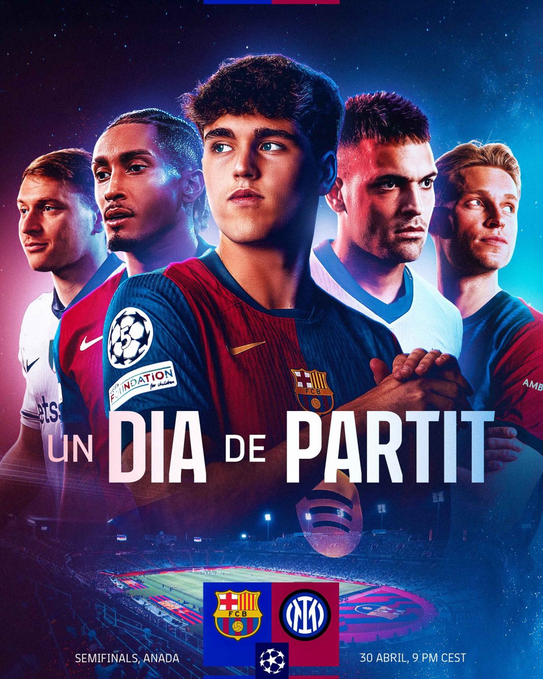 Ver Barcelona vs. Inter EN VIVO hoy 30 de abril: Horario y canales de TV