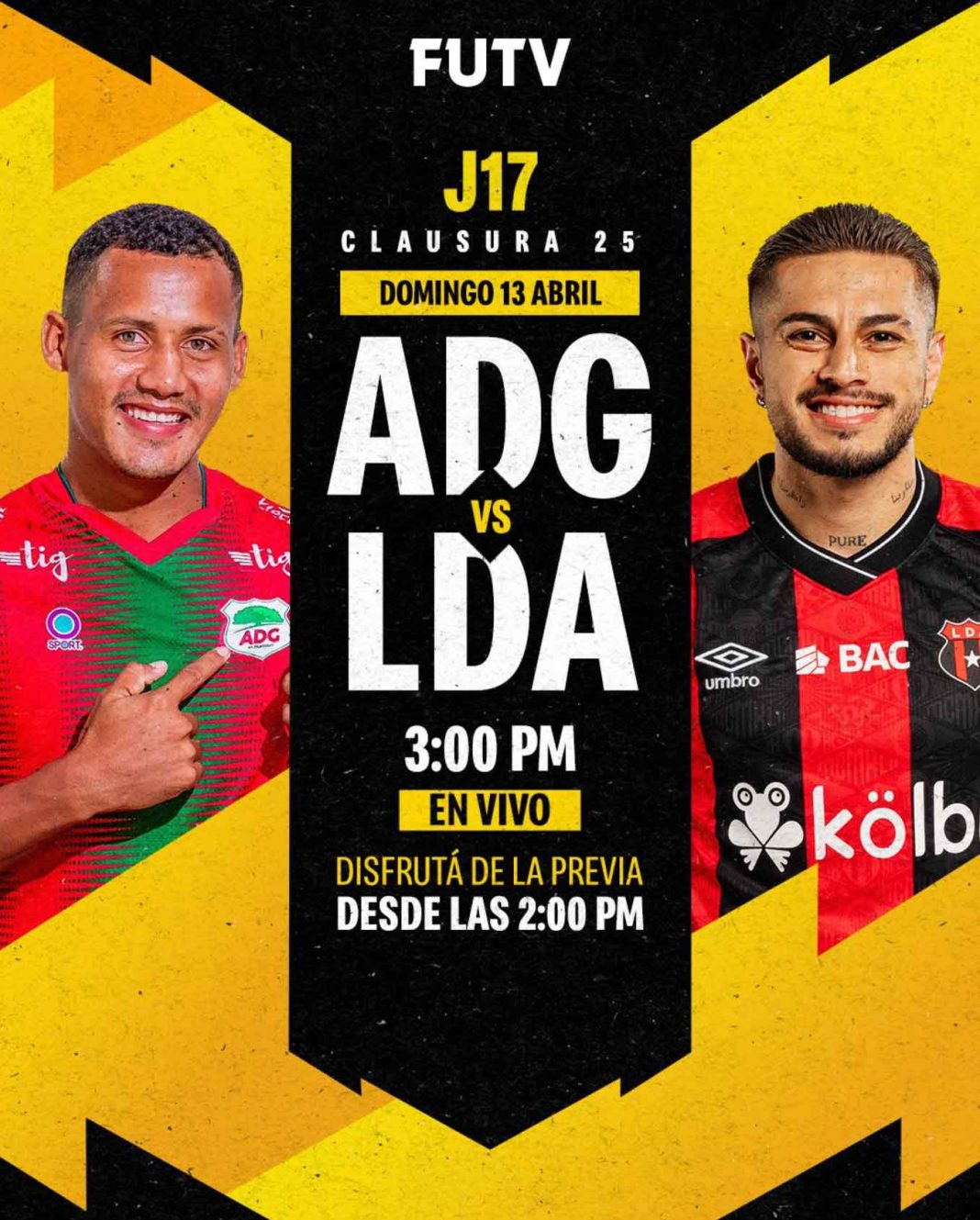 VER Guanacasteca vs. Alajuelense EN VIVO por la Liga Promerica