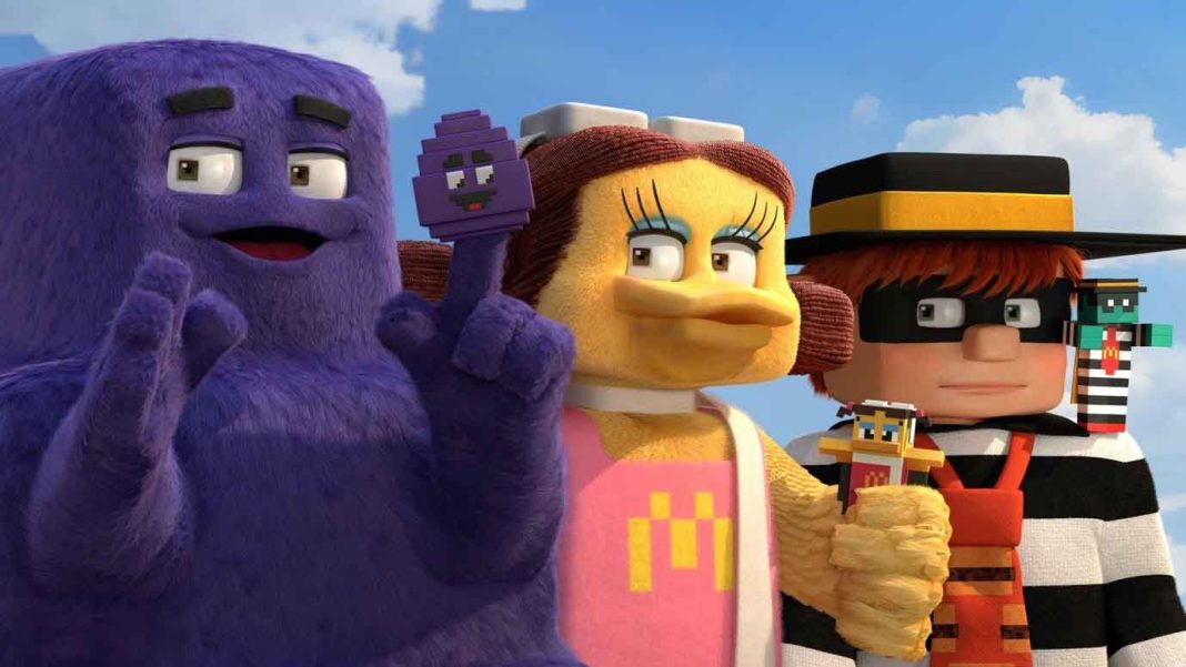 McDonald’s Lanza el Combo de Una Película de Minecraft