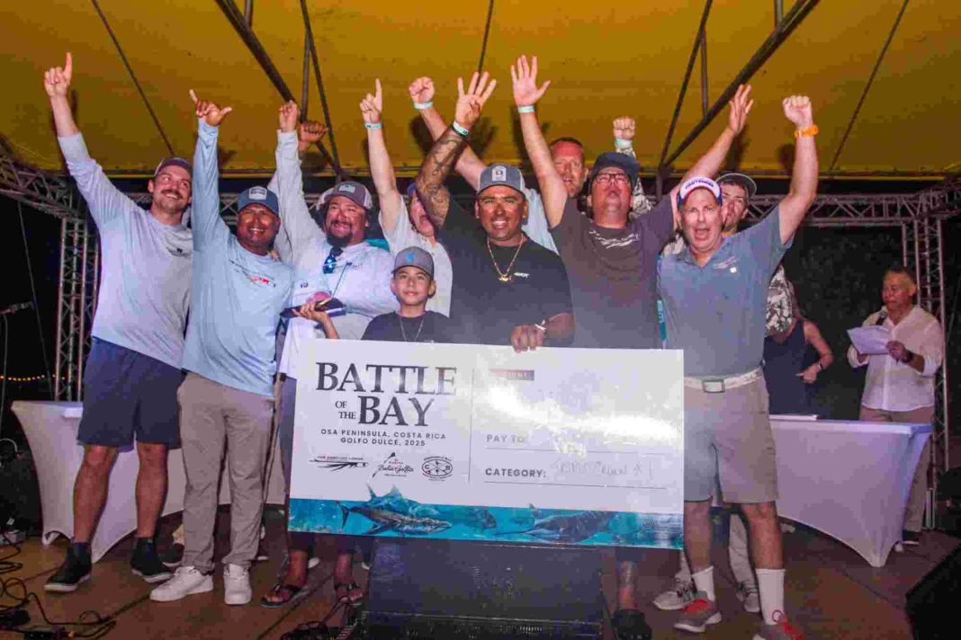 Battle of the Bay 2025 en Golfo Dulce marca un hito en la pesca deportiva en Costa Rica