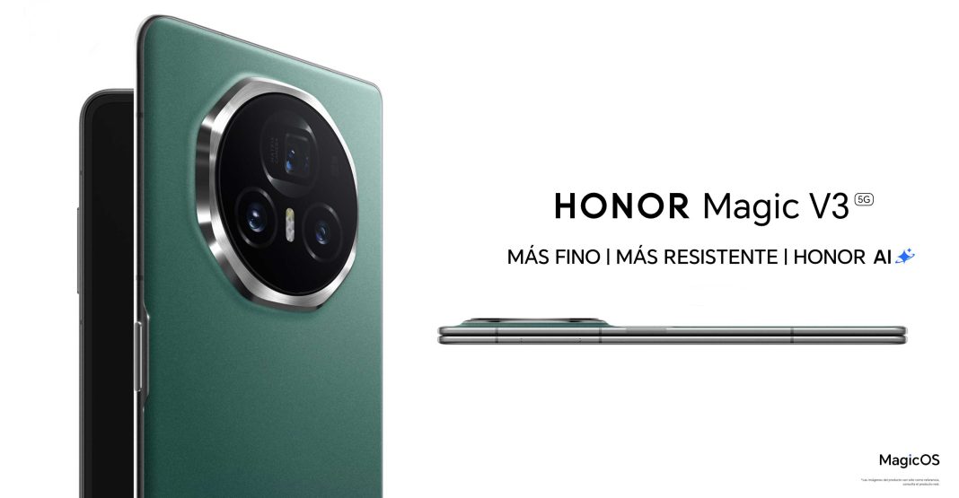 HONOR redefine la experiencia plegable con el HONOR Magic V3