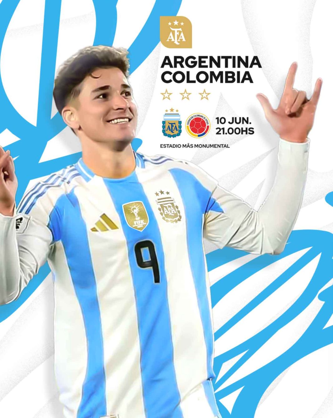 Argentina vs. Colombia: Horarios y canales para ver en vivo por las Eliminatorias Sudamericanas