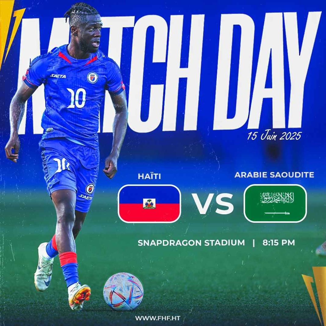 Copa Oro 2025: Haití vs Arabia Saudita en Vivo – Horarios y Canales de TV
