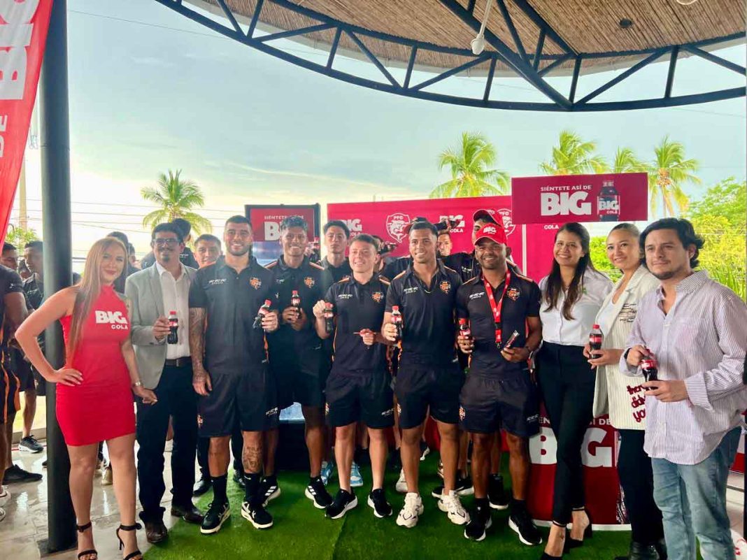 Big Cola anuncia el patrocinio oficial del Puntarenas FC