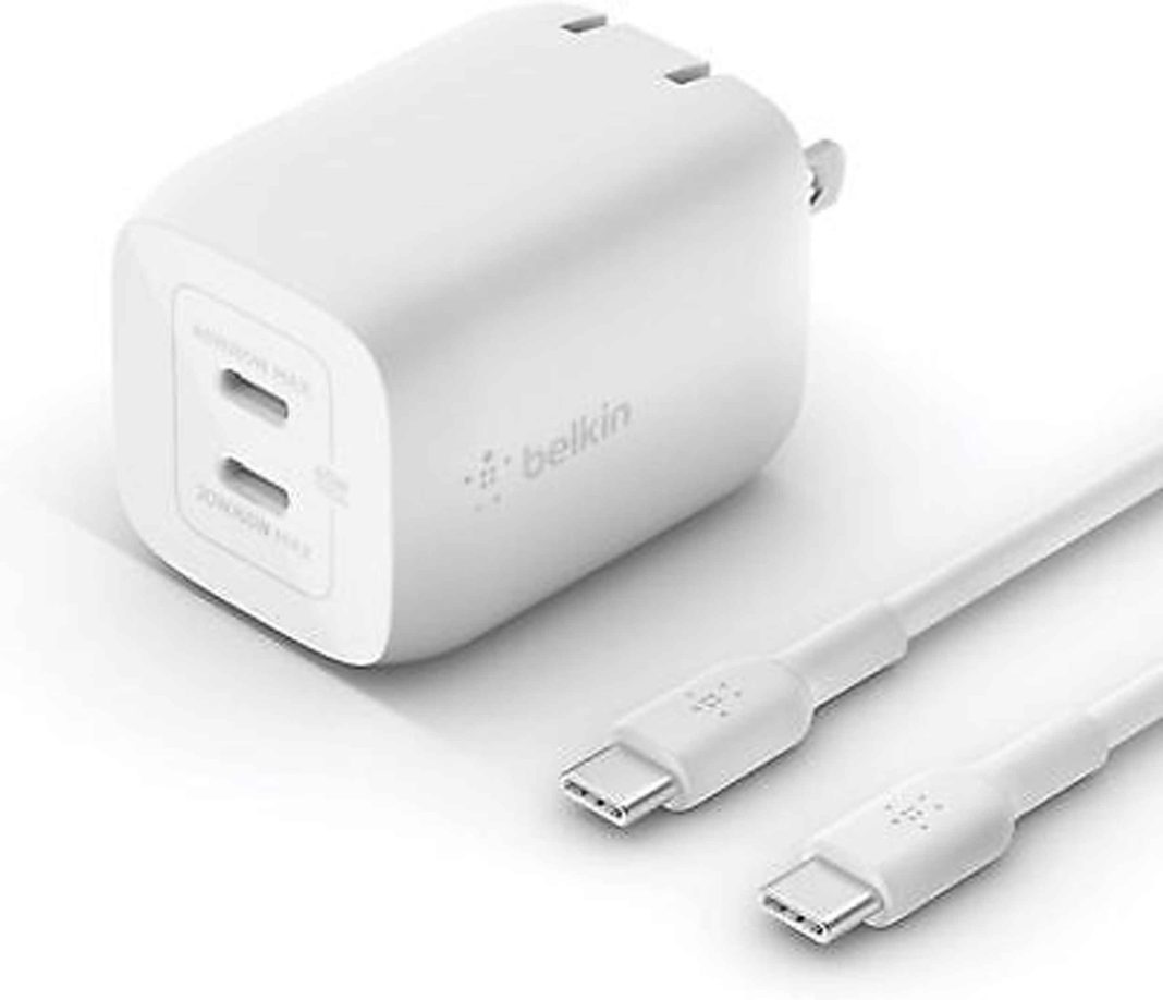 Tico Urbano Review: Belkin BoostCharge Pro GaN Dual Wall Charger 45W