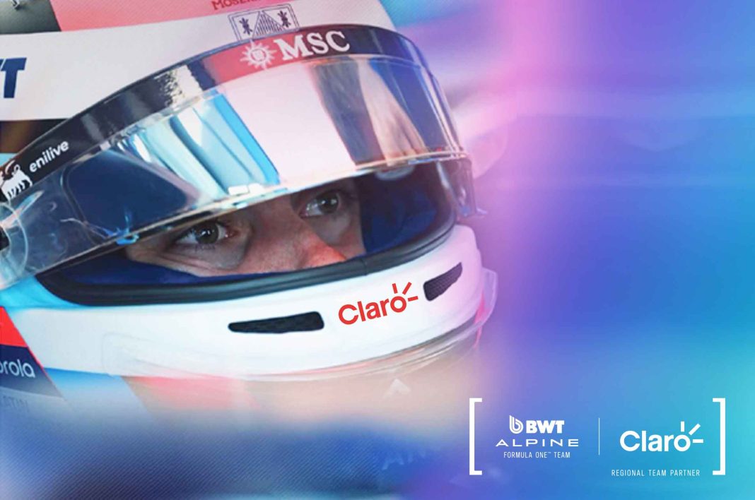 Equipo de Fórmula 1, BWT Alpine anuncia asociación regional con Claro