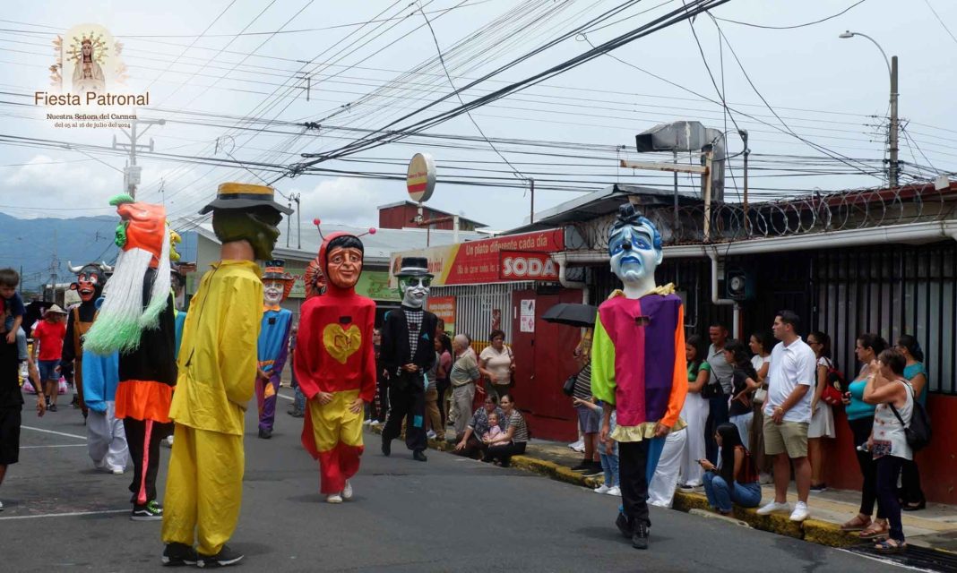 Barrio El Carmen de Alajuela celebrará con fervor sus Fiestas Patronales en honor a la Virgen del Carmen