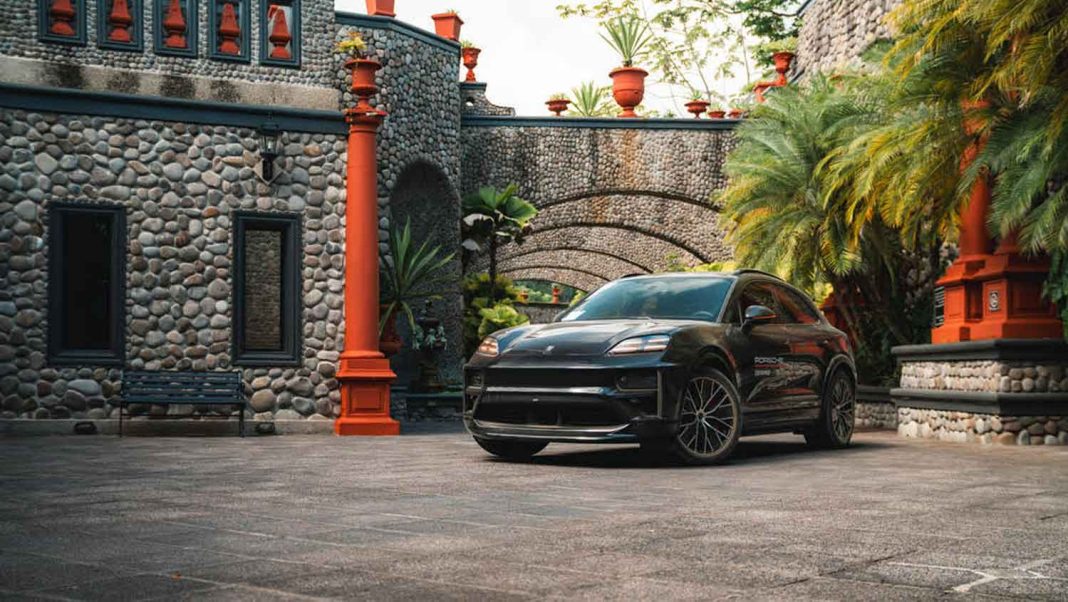 Tres Macan Electric recorren Costa Rica en el Porsche SUV Experience
