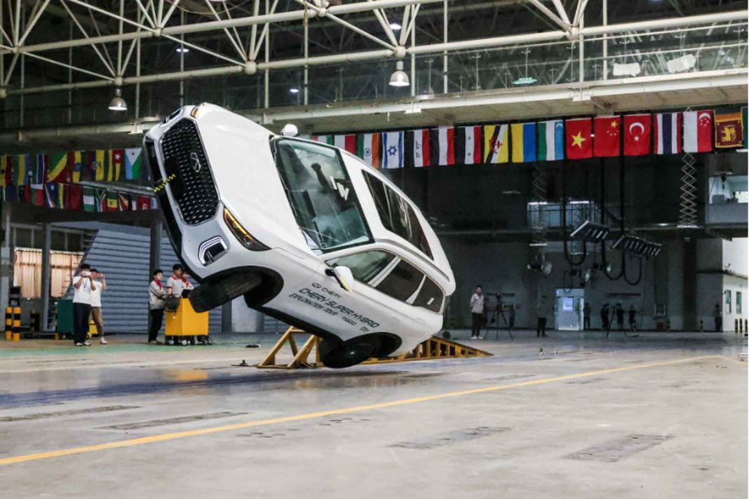 TIGGO 9 CSH aprueba con éxito los cuatro exámenes de laboratorio de Euro NCAP – Probado en condiciones extremas