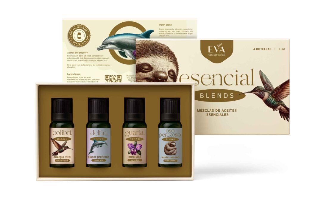 Eva Esencial presentó su colección de aceites esenciales inspirados en Costa Rica