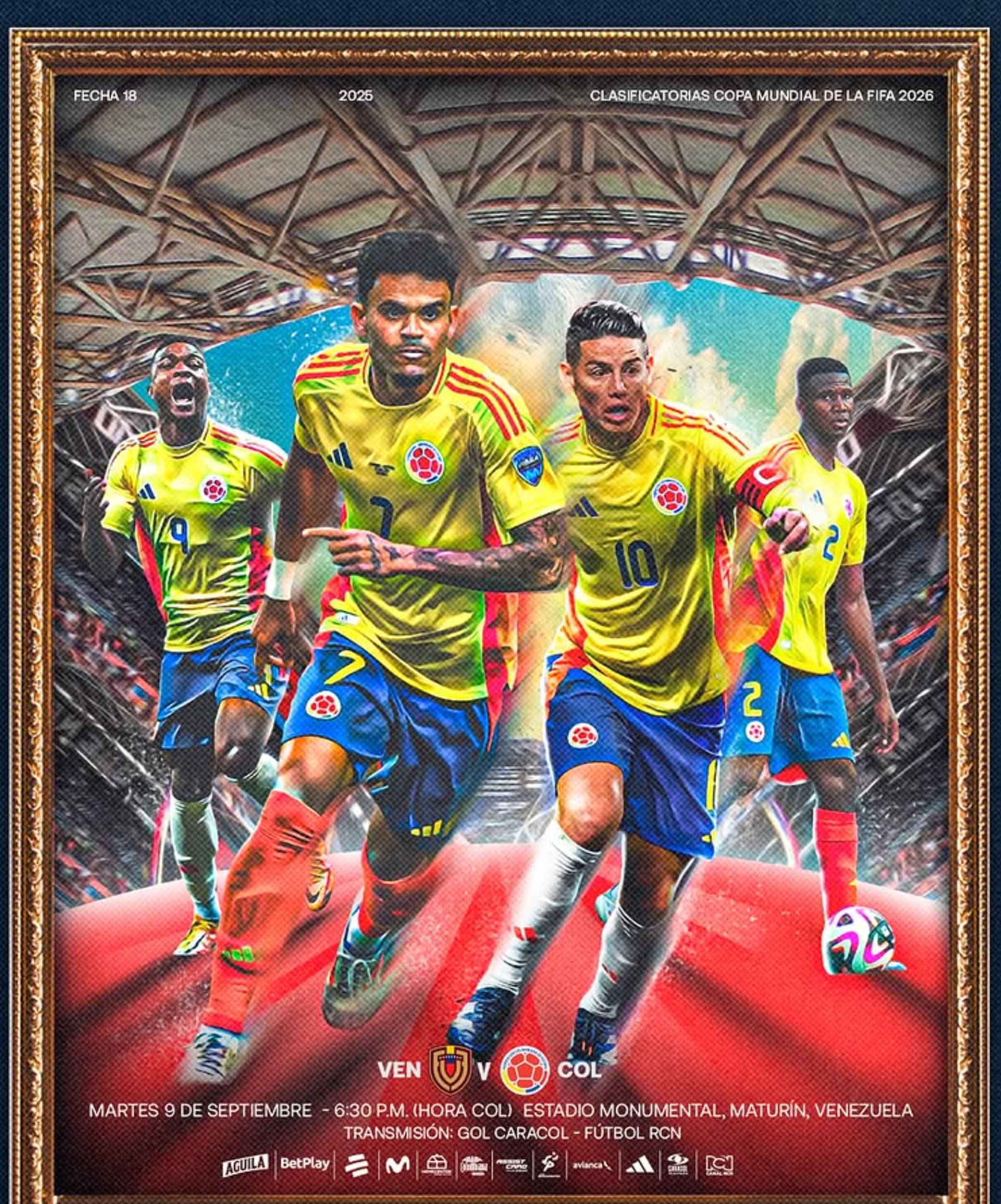 Venezuela vs Colombia: Transmisión en Vivo y Detalles del Partido
