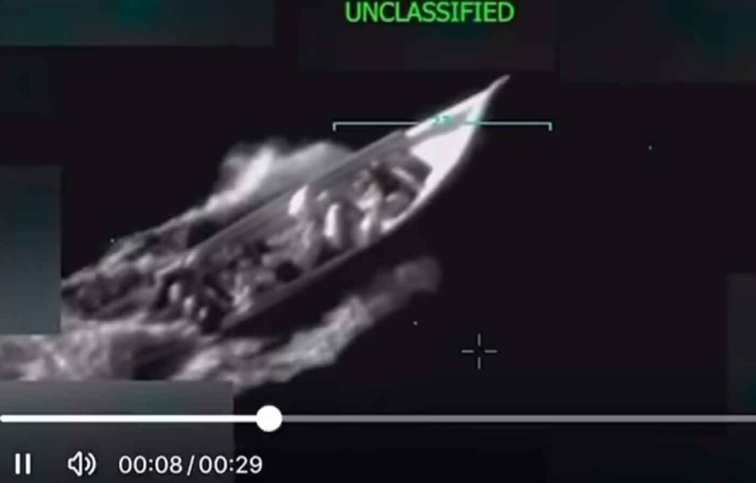 VÍDEO: Estados Unidos lleva a cabo un ataque aéreo contra narcoterroristas del Tren de Aragua en aguas internacionales