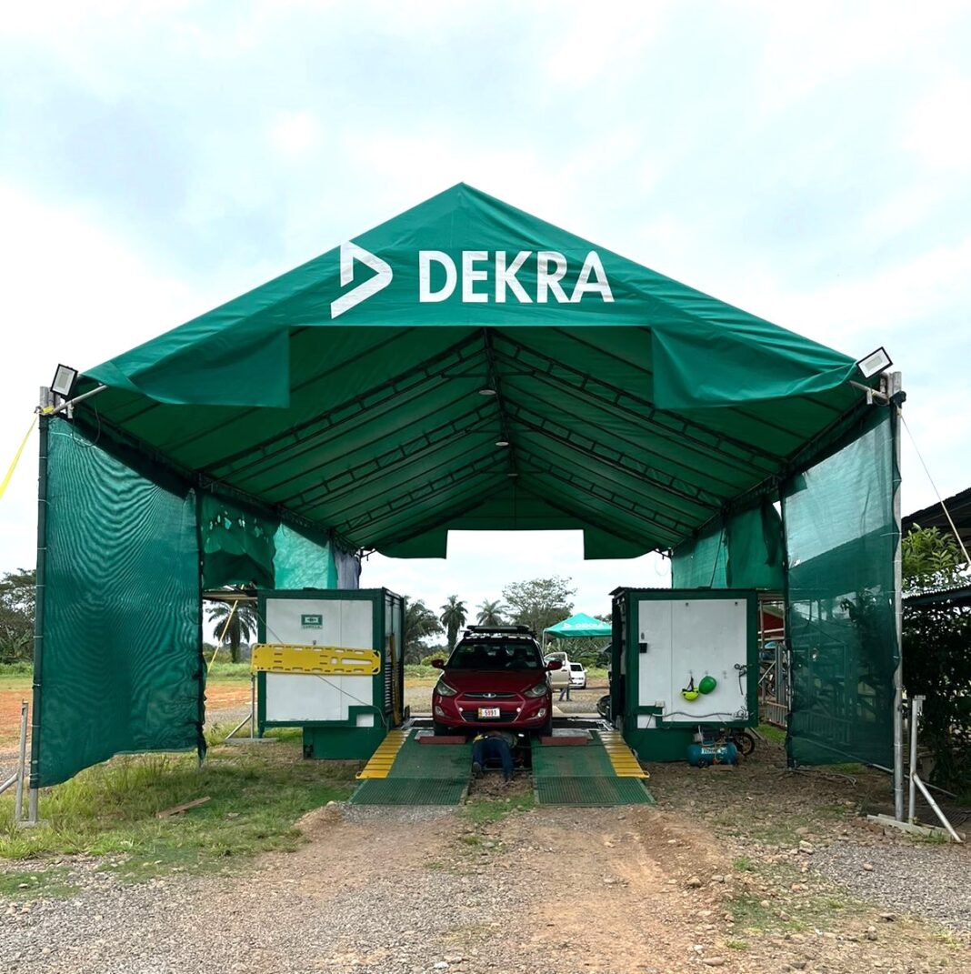Estación móvil de DEKRA vuelve a Parrita